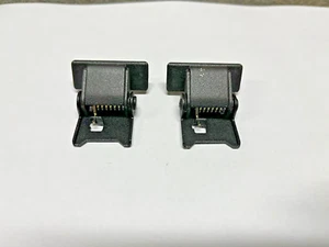 Pioneer PL-2 OEM Turntable Dust Cover Hinge Pair Set PL-5 PL-7 PL-400 nos - Picture 1 of 3