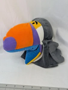 Manhattan Toy Toucan Bird Hand Puppet Plush 6 Inch 2002 Stuffed Animal Toy - Picture 1 of 9
