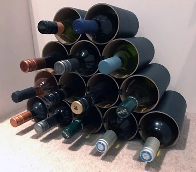 Wine Rack - Modular, Fun. Available in 2 different combination of colours - Image 1 of 4