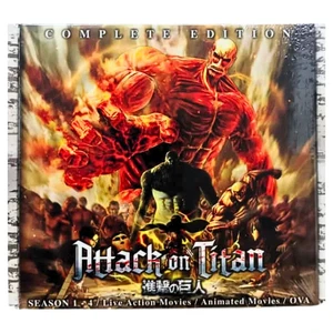 Attack On Titan DVD Season 1-4 + 2 Movie + 8 OVA English Dub Box Set All Region - Picture 1 of 9