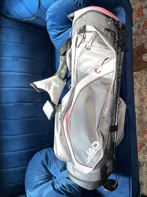 Bolsa de golf rosa Jad Foto 1 de 4