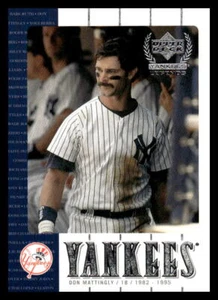 2000 Upper Deck Yankees Legends Don Mattingly #6 New York Yankees - Picture 1 of 2