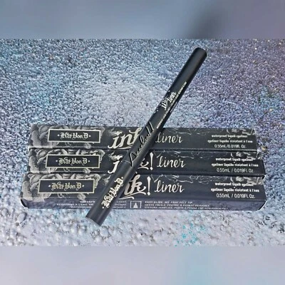 1 KAT VON D  INK LINER WATERPROOF LIQUID EYE LINER FULL SZ SHADE INK TROOPER - Image 1 of 3