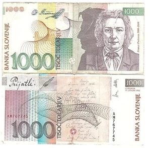 Slowenien - 1000 Tolarjev 1992 - F Lemberg - Zp - Bild 1 von 1