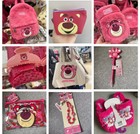 Primark toy story lotso strawberry bear crossbody bag slippers coin case