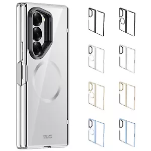 Funda con soporte de lente transparente magnética plegable para Samsung Galaxy Z 6 + Protector de pantalla - Imagen 1 de 13