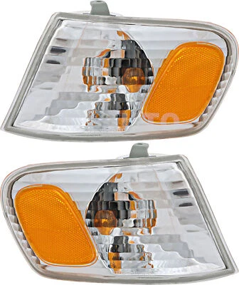 For 2001-2002 Toyota Corolla Corner Light Set Driver and Passenger Side - Image 1 of 4