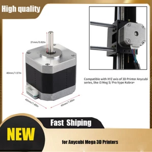 17 Stepper Motor 42-40 1.5A 2 Phase 1.8° Stepper for Anycubi Mega 3D Printer AAU - Picture 1 of 8