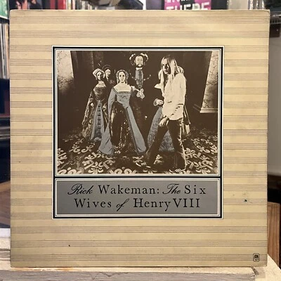 [ROCK/POP]~VG+ LP~RICK WAKEMAN~The Six Wives Of Henry VIII~[1973~A&M]~UK Import - Image 1 of 4