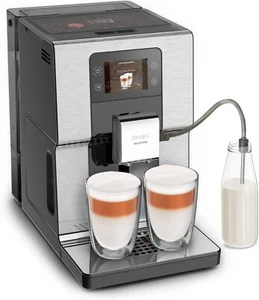 Krups Intuition Experience+ EA877D Coffee Maker Super Automatic Color Touch Scre - Picture 1 of 11