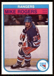 1982-83 O-Pee-Chee Mike Rogers New York Rangers #232 - Picture 1 of 2