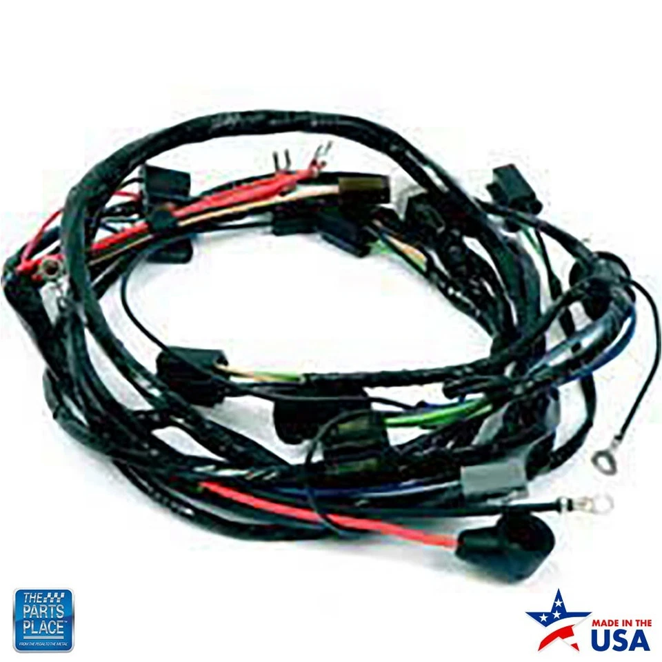 Impala Bel Air 1963 luz delantera delantera lámpara cableado arnés V8 EA Foto 1 de 1