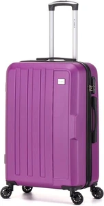 45X36X20 Cabin Case Hand Luggage Carry on Suitcase 4 Wheel Lightweight Cabin Bag - Picture 1 of 13