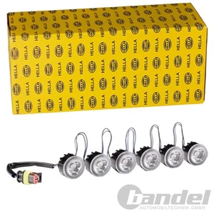 HELLA TAGFAHRLEUCHTENSATZ TAGFAHRLICHT TFL LED 12V 24V 2PT 177 696-721 - Bild 1 von 2