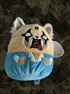 Squishmallows Kellytoy Sanrio Aggretsuko With Rage Expression 8-in Plush - Picture 1 of 4