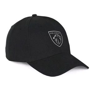 PEUGEOT New Black Heavy Printed Cotton Baseball Cap hat - Picture 1 of 8