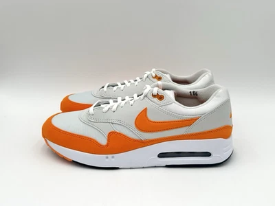 Nike Air Max 1 86 OG G Men's Size 11.5 Golf Shoe White Ceramic Orange DV1403-118 - Image 1 of 4