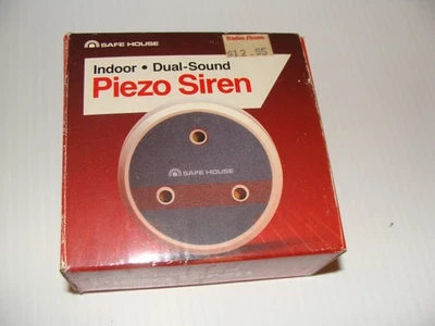 VINTAGE Radio Shack Safe House 49-490 Indoor Dual-Sound Piezo Siren NOS - Image 1 of 4