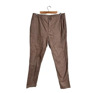 Bonobos Off Duty Hose schokobraun Fischgrät Größe Large Tall - Bild 1 von 6