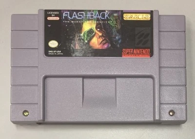 Flashback: The Quest for Identity Super Nintendo Entertainment System SNES 1993 - Photo 1/4