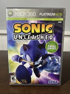 Sonic Unleashed XBOX 360 - Microsoft Xbox 360 (2008) Complete Video Game - Picture 1 of 5