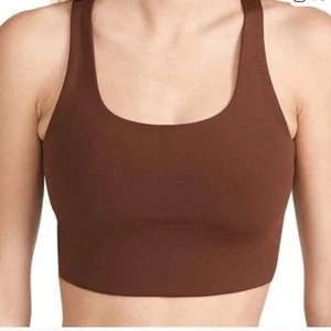 Neu mit Etikett Girlfriend Collective Paloma erdbraunes Sport-BH-Top Größe XL - Bild 1 von 6