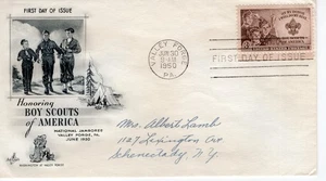 HONORING BOY SCOUTS OF AMERICA - 1950 - DC424 - Picture 1 of 1