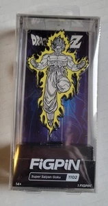 Prendedor exclusivo Super Saiyan Goku FiGPiN NYCC 2022 (1102) Dragon Ball - Imagen 1 de 2