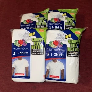 3er Pack Fruit of the Loom T-Shirt - X Large. Weiß. Versand/Nächster Werktag. - Bild 1 von 4