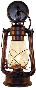 Rustic Wall Sconce Lantern, Farmhouse Wall Light Fixture with Glass Globe, Elect - Picture 1 of 6