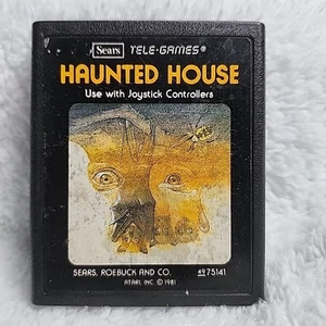 Cartuccia videogioco Atari 2600 Haunted House Sears telegiochi 1981 - Foto 1 di 4