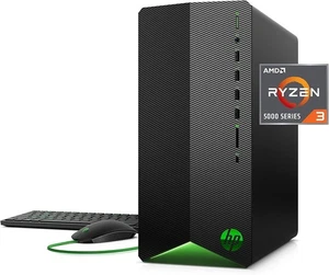 HP Pavilion Gaming Desktop PC - AMD Ryzen 3 5300G, 500GB SSD, 8GB RAM - Picture 1 of 6