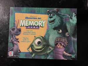 2001 Hasbro Monsters Inc Memory Game Disney Pixar - Picture 1 of 5