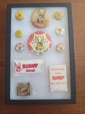 Vintage Lot # 1 of BUNNY BREAD COLLECTABLES** VERY RARE** NICE!! ORIGINAL - Image 1 of 4