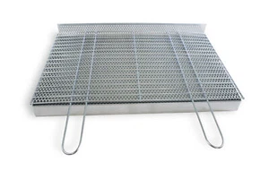 Set Aschekasten Grillgitter & Kohlerost sehr stabil 4mm dick Kamin Neu 100x50cm - Bild 1 von 12