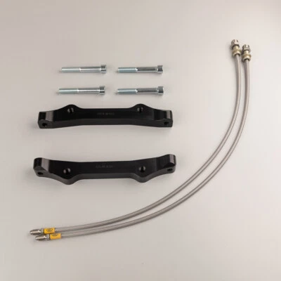 Big brake with lines front upgrade BMW X5 X6 E70 E71 to BMW F10 M5 brake parts - Image 1 of 4