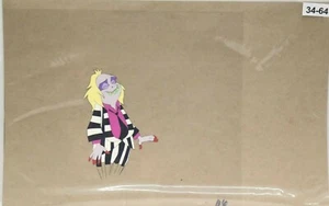 Pintura Celular Animación de Producción Original Beetlejuice 34-64 Excelente Estado. - Imagen 1 de 3