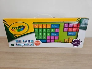 Crayola EZ Type Keyboard USB Plug & Play PC Computer Large Button Keys - Working - Picture 1 of 15