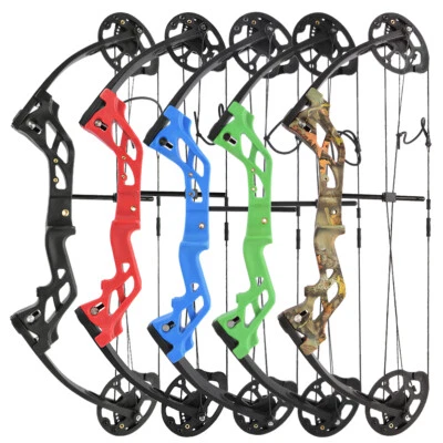Kids Archery Compound Bow Kit Arrows 10-30lbs Sport Shooting HuntingTarget - Image 1 of 4