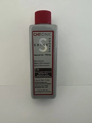 Color de cabello iónico CHI, 3 OZ - 11I rubio iridiscente extra claro Plus Foto 1 de 4