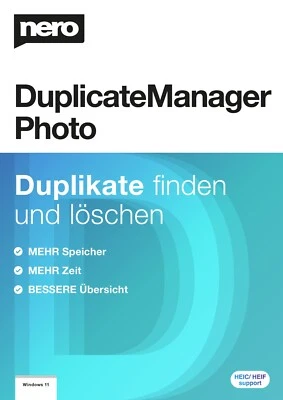 Nero Duplicate Manager Photo 2024 - Fotos Verwalten - PC -Download Version - Bild 1 von 4