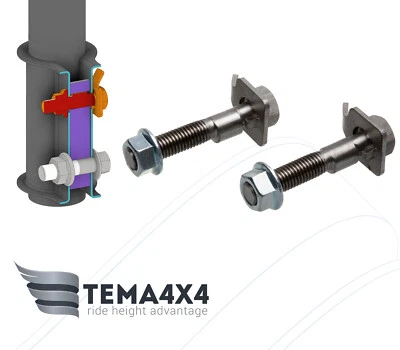 Kit Camber Tema4x4 14mm para Suzuki Grand Vitara Escudo 2005-2016 Foto 1 de 4