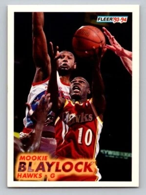 1993-94 Fleer Mookie Blaylock #2 Atlanta Hawks - Image 1 of 2