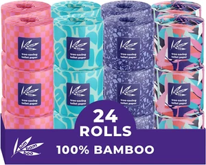 100% Bamboo Organic Chemical-Free Bulk Toilet Paper, Cloud-like Softness, Pla... - Picture 1 of 1