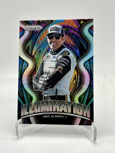 🔥Aric Almirola Illumination Silver Prizm Insert 2022 Panini Prizm Racing Ford