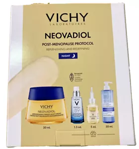 Kit Value Vichy Neovadiol: Protocolo Post Menopausia Noche 4 piezas NUEVO en Caja - Imagen 1 de 3