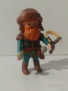 PLAYMOBIL GUERRERO ENANO , PILOTO CON TIRACHINAS 10/10/19 - Imagen 1 de 2
