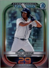 2021 Bowman Chrome Scouts Top 100 Refractors Baseball Card Pick