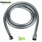 STAINLESS STEEL SHOWER HOSE 0.5M-3M CHROME FLEXIBLE BATHROOM BATH PIPE