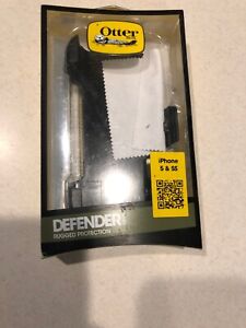 NEW Genuine Otter Box Black Defender Series Belt Clip Holster iPhone 5 / 5S / 5C